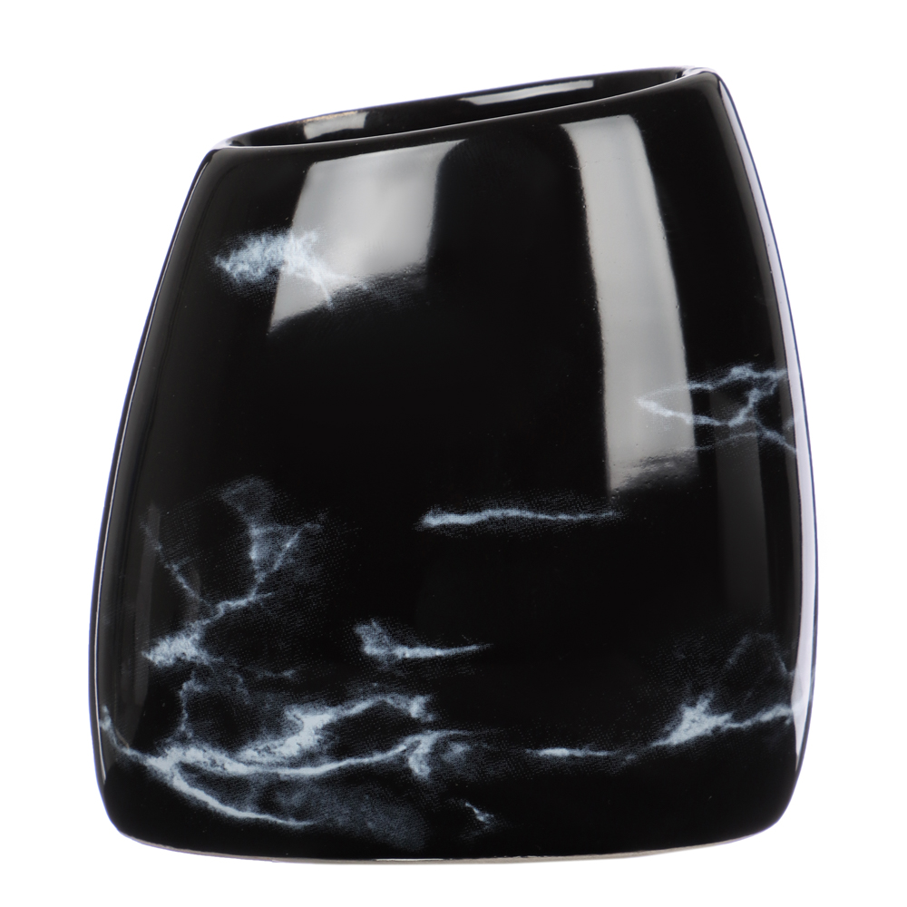VETTA Стакан для ванной комнаты Marble, керамика, 2 цвета, арт.№ 463-402