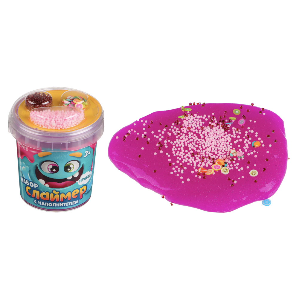 ВСЁГАЗИН Игрушка для детей старше трех лет модели "Slime", 110гр, 4 дизайна, арт.№ 032-001