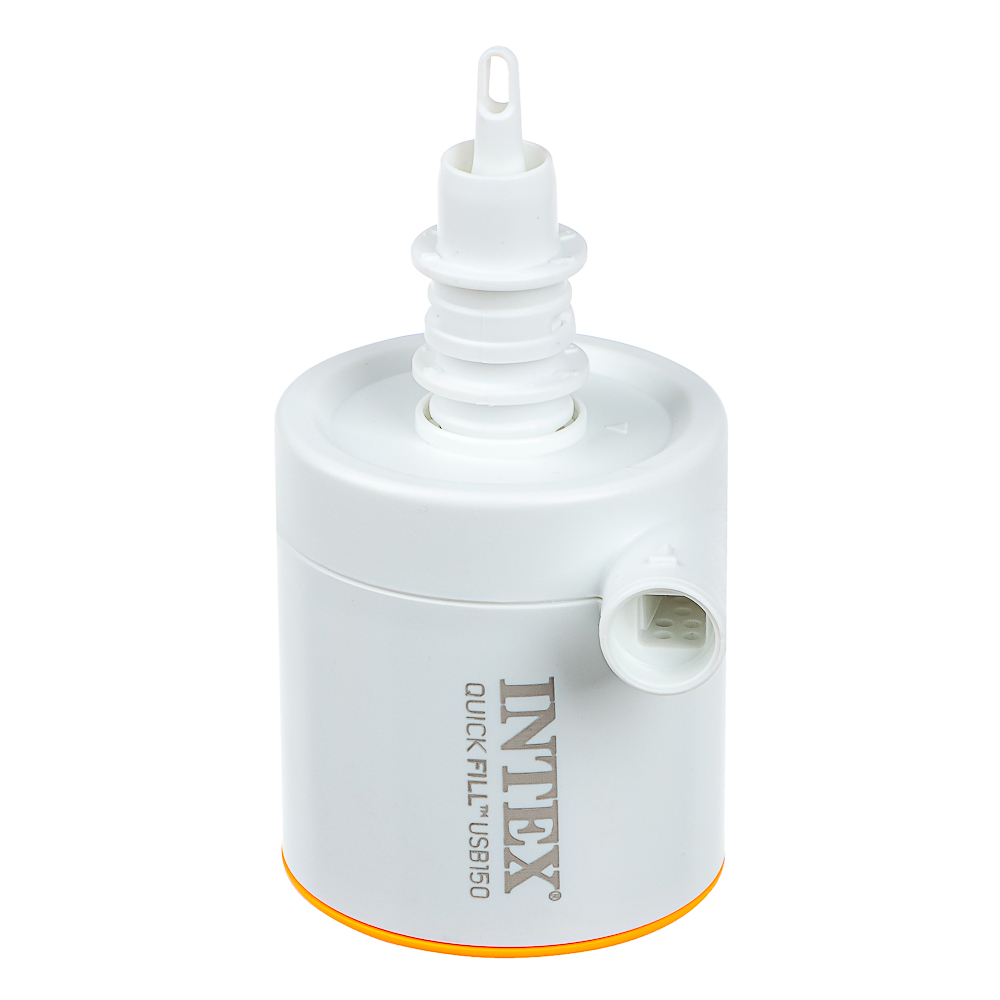 INTEX Насос электрический, USB 5V, 2A, две насадки, до 150 л/мин, 66616, арт.№ 047-061
