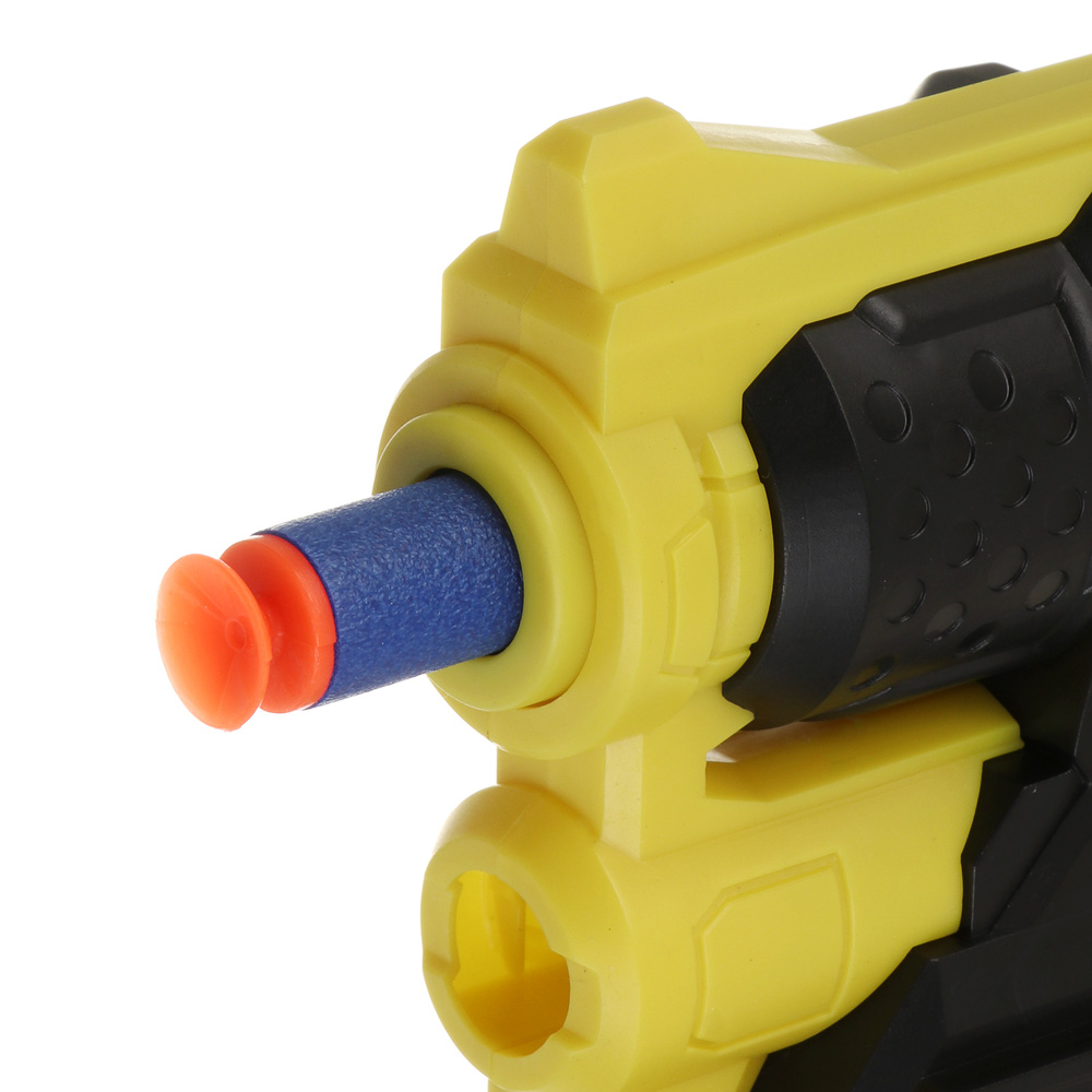 Бластер с мягкими пулями, 6 шт, ПП, ЭВА, тм ИГРОЛЕНД, арт.№ 261-816
