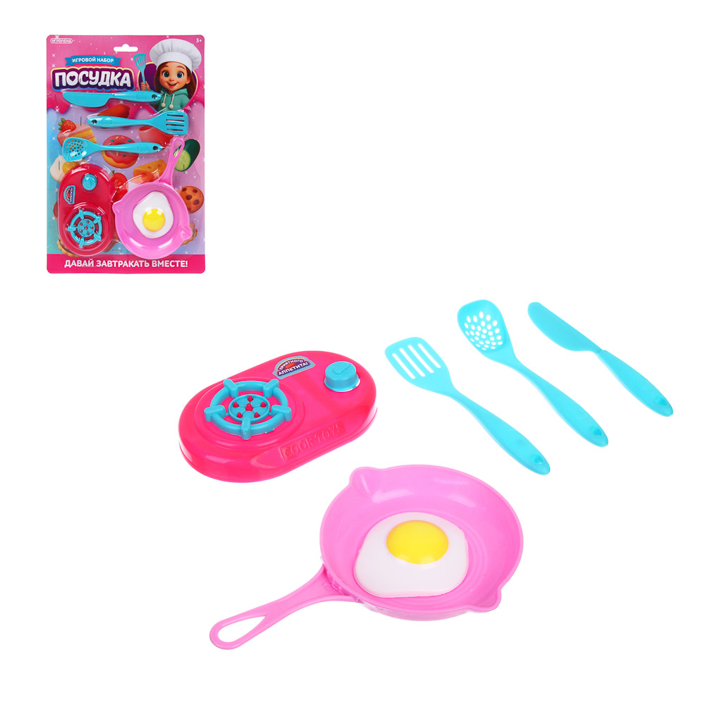 Игровой набор Посудка, PP, тм ИГРОЛЕНД, арт.№ 294-258