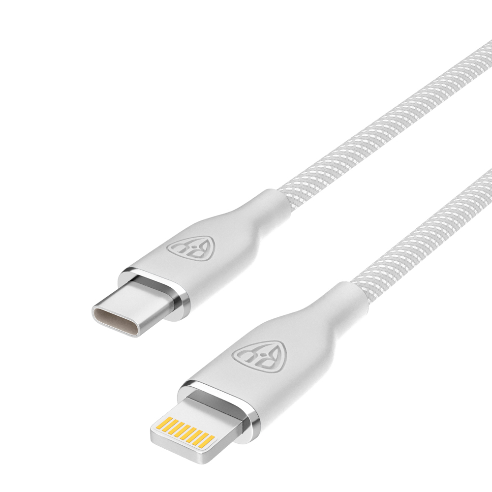 Кабель для зарядки Type C-iP BY Elite, 2.4А, 1м, 22Вт, Быстрая зарядка, серый, арт.№ 931-308