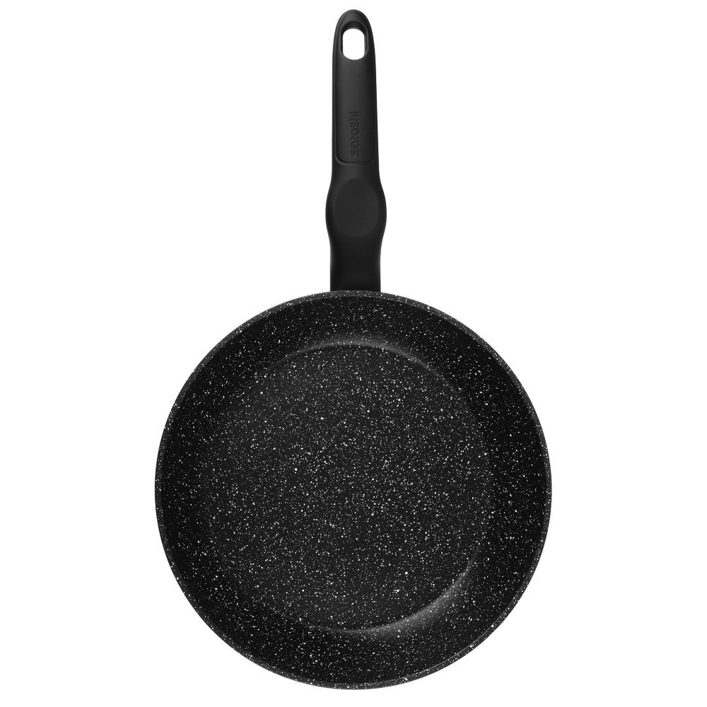 SATOSHI Стоун Сковорода литая d24см, антипригарное покрытие Мрамор, индукция, арт.№ 846-333