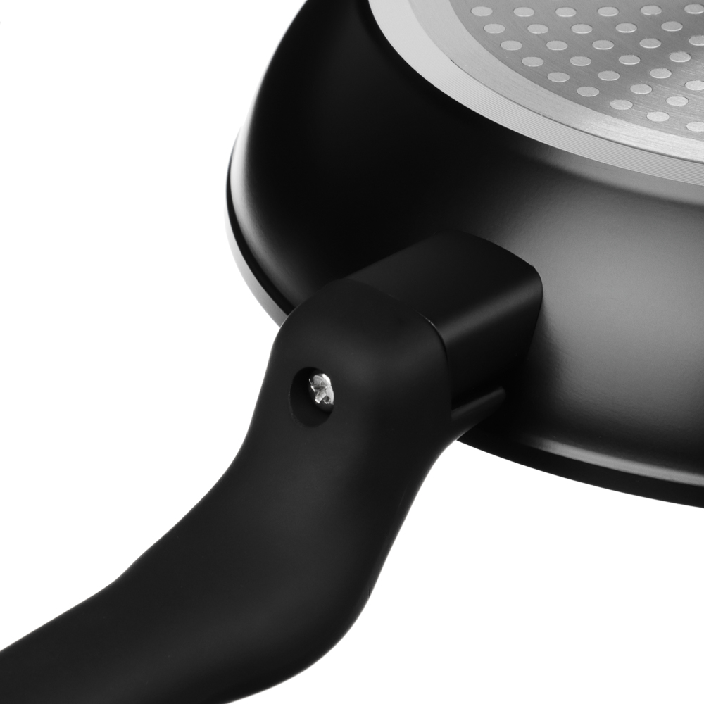 SATOSHI Стоун Сковорода литая d24см, антипригарное покрытие Мрамор, индукция, арт.№ 846-333