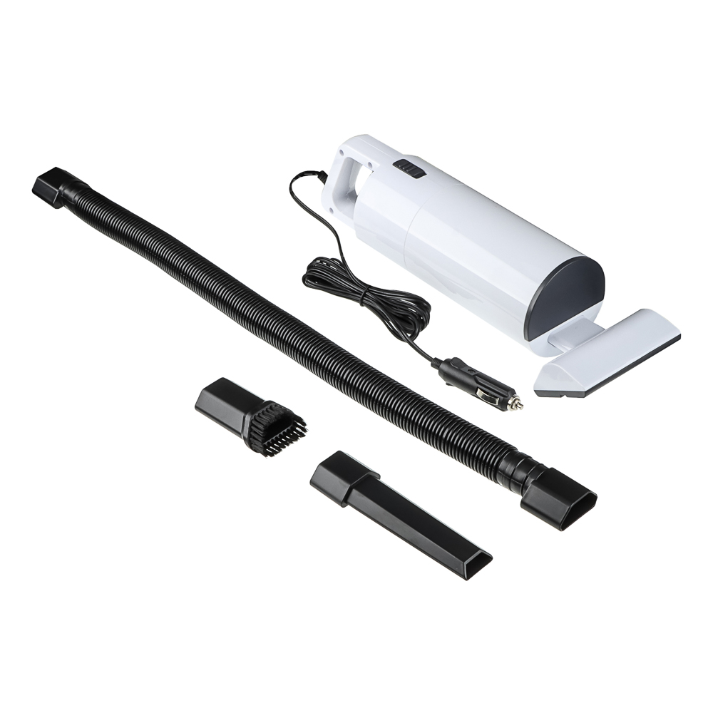 NG Пылесос автомобильный, 150Вт, 3 насадки, сухая и влажная уборка, провод 3м, 12В, арт.№ 784-009