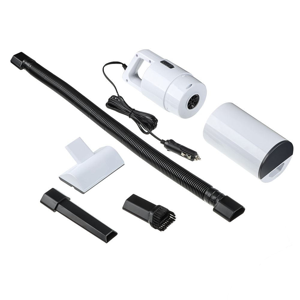 NG Пылесос автомобильный, 150Вт, 3 насадки, сухая и влажная уборка, провод 3м, 12В, арт.№ 784-009