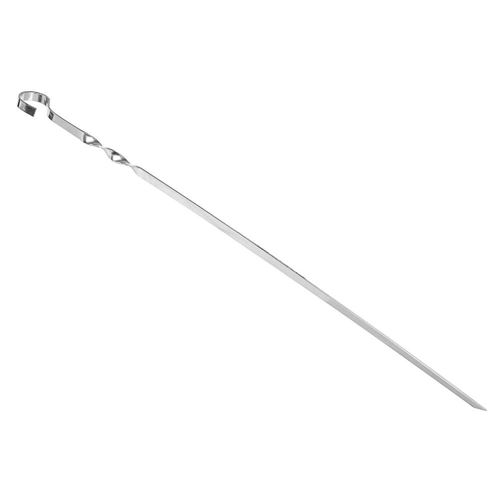 Шампур плоский 550x10x1.5мм, нерж.сталь, арт.№ 103-027