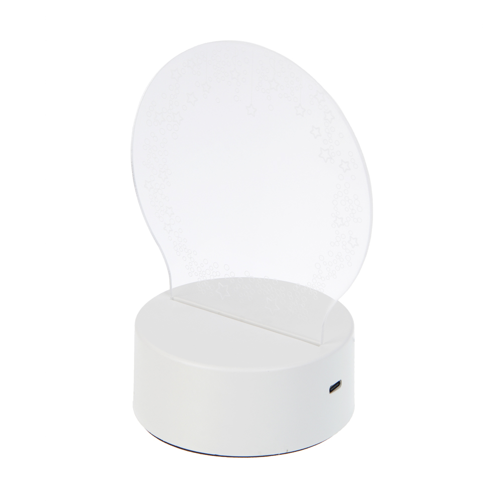 Светильник LED, 13x17x10 см, пластик, USB, арт.№ 695-209