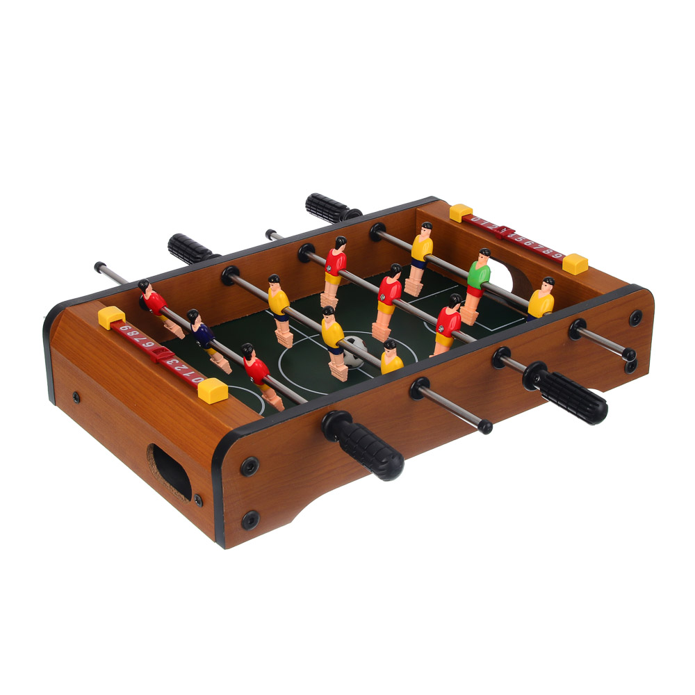 Настольная игра "Футбол", металл, дерево, РР, ABS, ИГРОЛЕНД, арт.№ 897-123