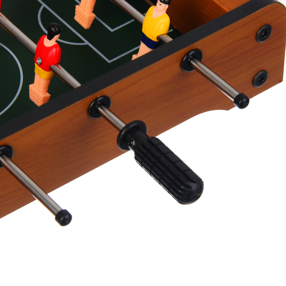 Настольная игра "Футбол", металл, дерево, РР, ABS, ИГРОЛЕНД, арт.№ 897-123