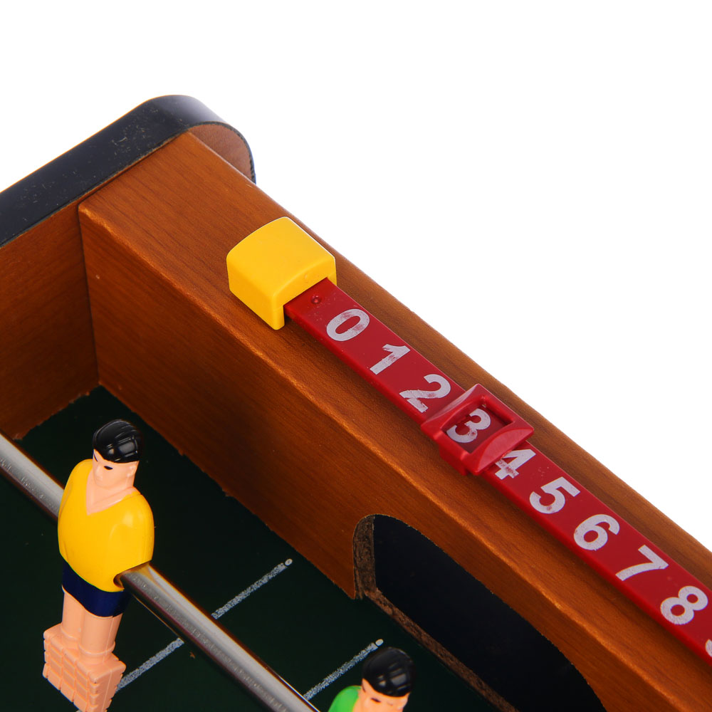 Настольная игра "Футбол", металл, дерево, РР, ABS, ИГРОЛЕНД, арт.№ 897-123