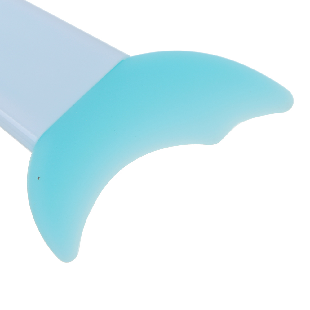 ЮНИLOOK Трафарет для макияжа глаз, ТПР, пластик PP, 6,7х4,8 см, бирюзовый, МП-2, арт.№ 357-371