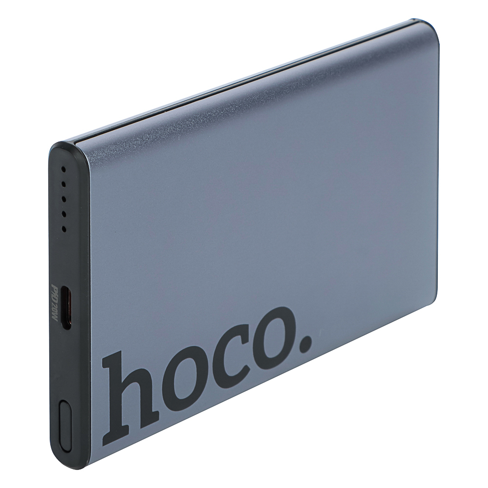 Аккумулятор мобильный hoco. модель Q32, 5000мАч, магн.зарядка, 20Вт, графитовый, арт.№ 031-209