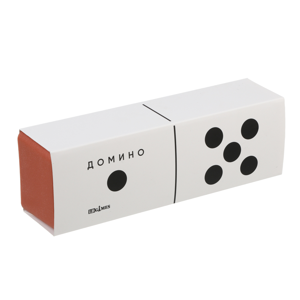 LDGames Домино, пластик, в пластиковом пенале, 17,8х5,8см, 5008В, арт.№ 341-159
