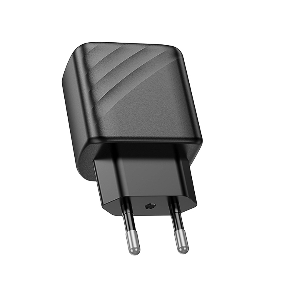 Сетевое зарядное устройство hoco. модель CS21A, QC3.0, 1xUSB-A, EU вилка, арт.№ 916-343