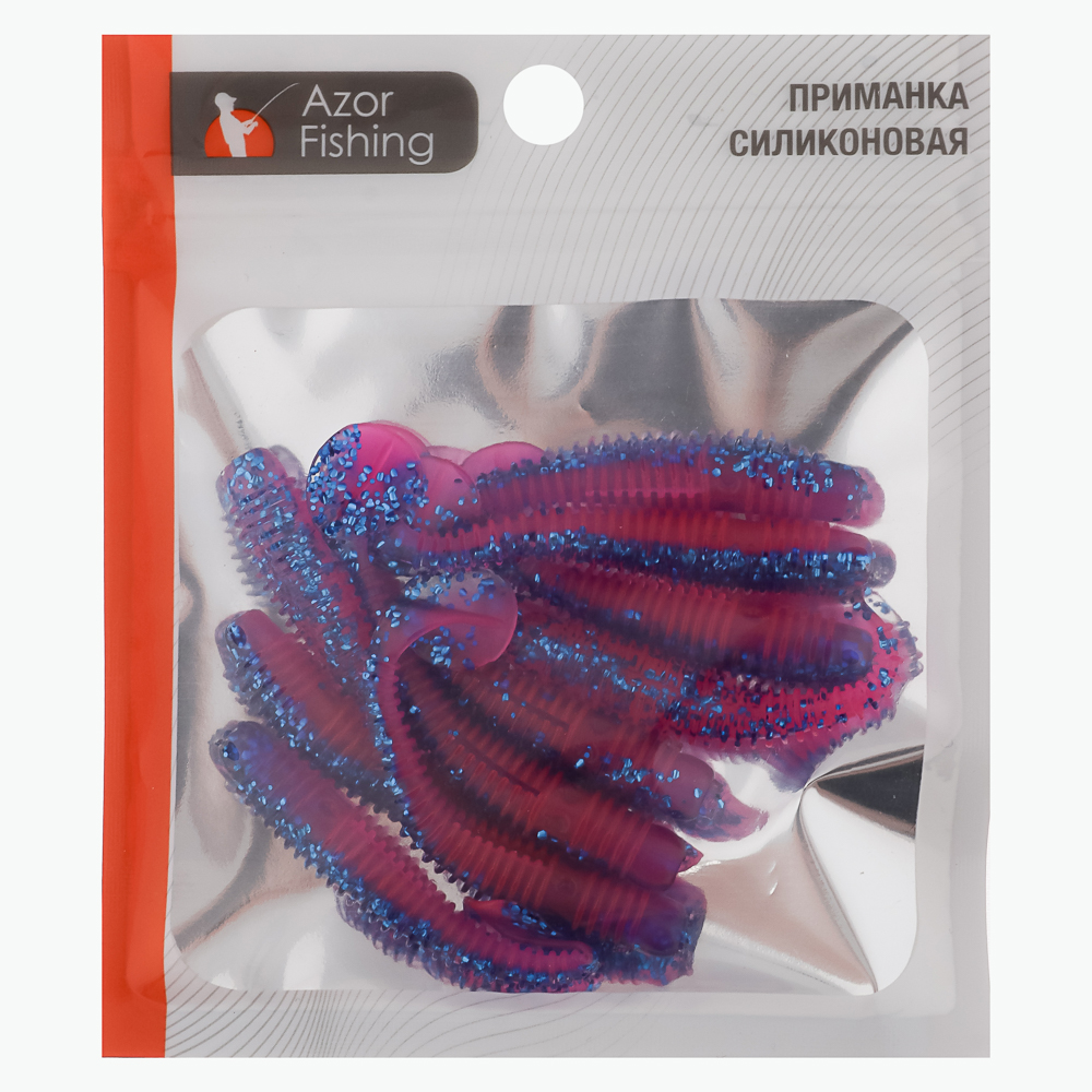 Приманка силиконовая тм AZOR FISHING, 65мм, 10шт, арт.№ 145-213