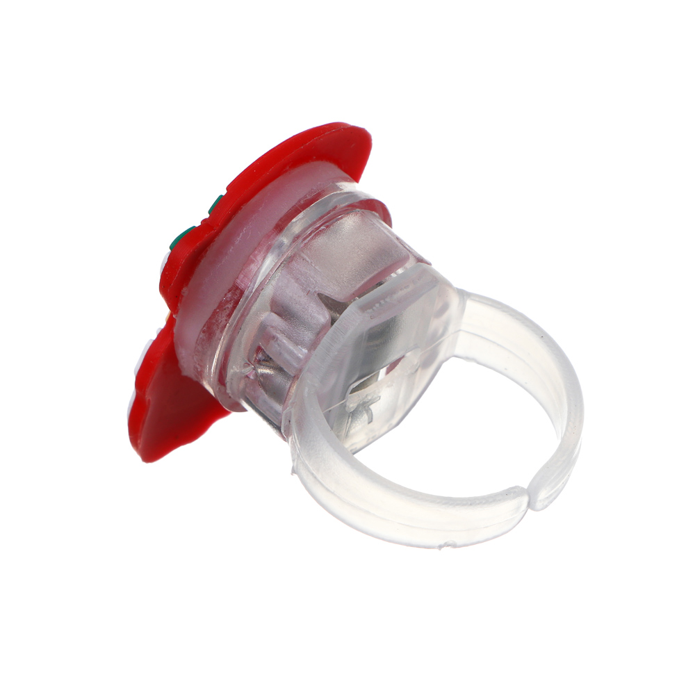 Новогоднее колечко тм СНОУ БУМ с подсветкой LED, 2-3см, пластик, 2хAG3, 1 реж., ассортимент дизайнов, арт.№ 153-188