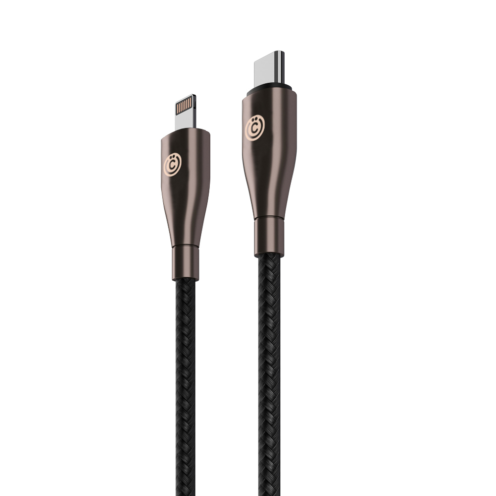 Кабель для зарядки Type C-iP ВСЁГАЗИН Керамика, 1м, 2.4А, 22W, быстрая зарядка, арт.№ 931-271