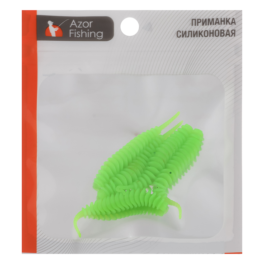 Приманка силиконовая "КУКОЛКА" тм AZOR FISHING, 60мм, 5шт, арт.№ 145-215