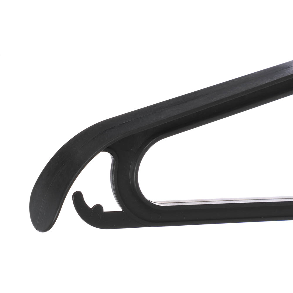 Вешалка для одежды пластик р. 48-50, цв. черный ХП, арт.№ 456-002