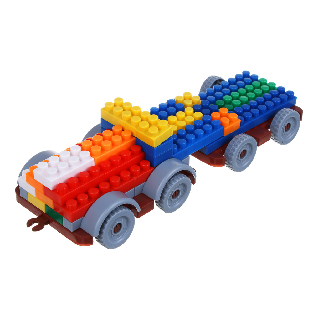 Развивающая игрушка "Конструктор-столик", ИГРОЛЕНД ABS, РР, арт.№ 891-351
