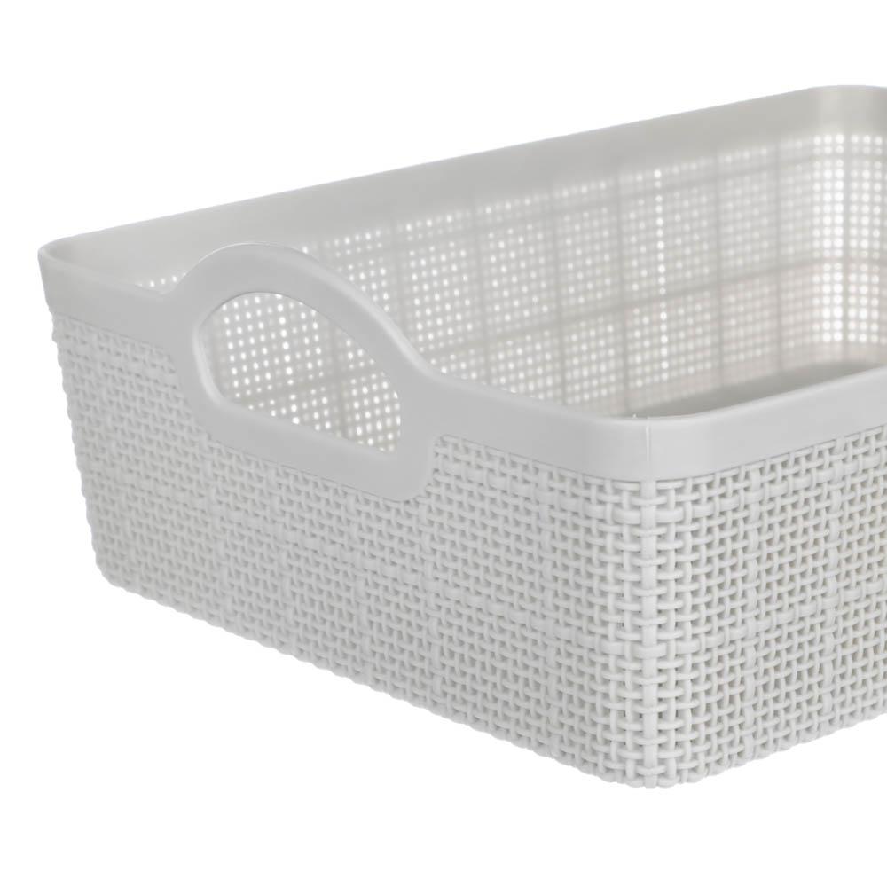 VETTA Корзина для хранения "Киото", 27,2x20x9,6 см, 2 цвета, арт.№ 414-148