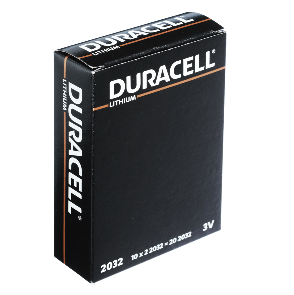 Батарейки CR2032 DURACELL 2шт в блистере, арт.№ 917-087