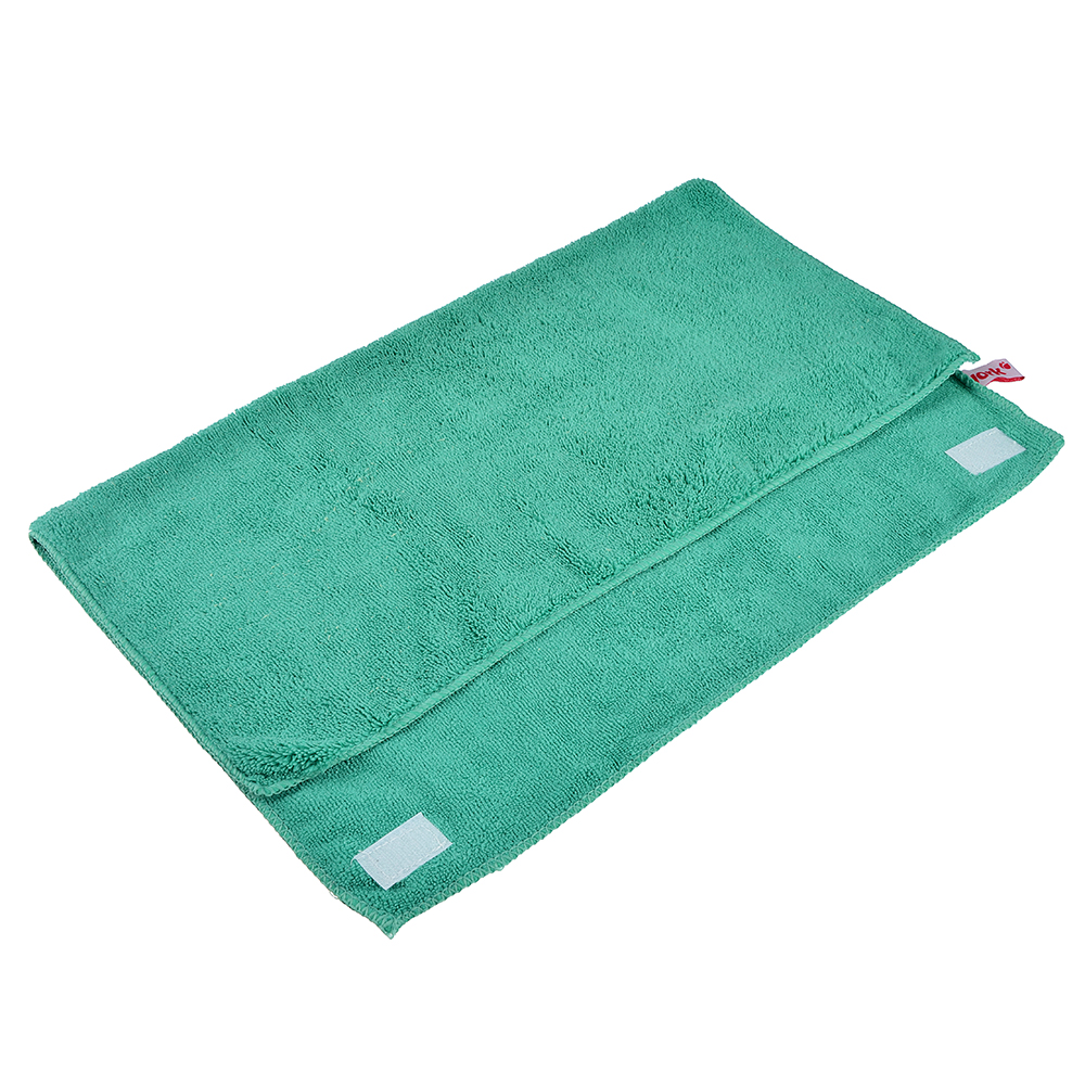 YORK Тряпка из микрофибры для пола двухсторонняя с застежкой 50x60 см., арт. 2607, арт.№ 448-259