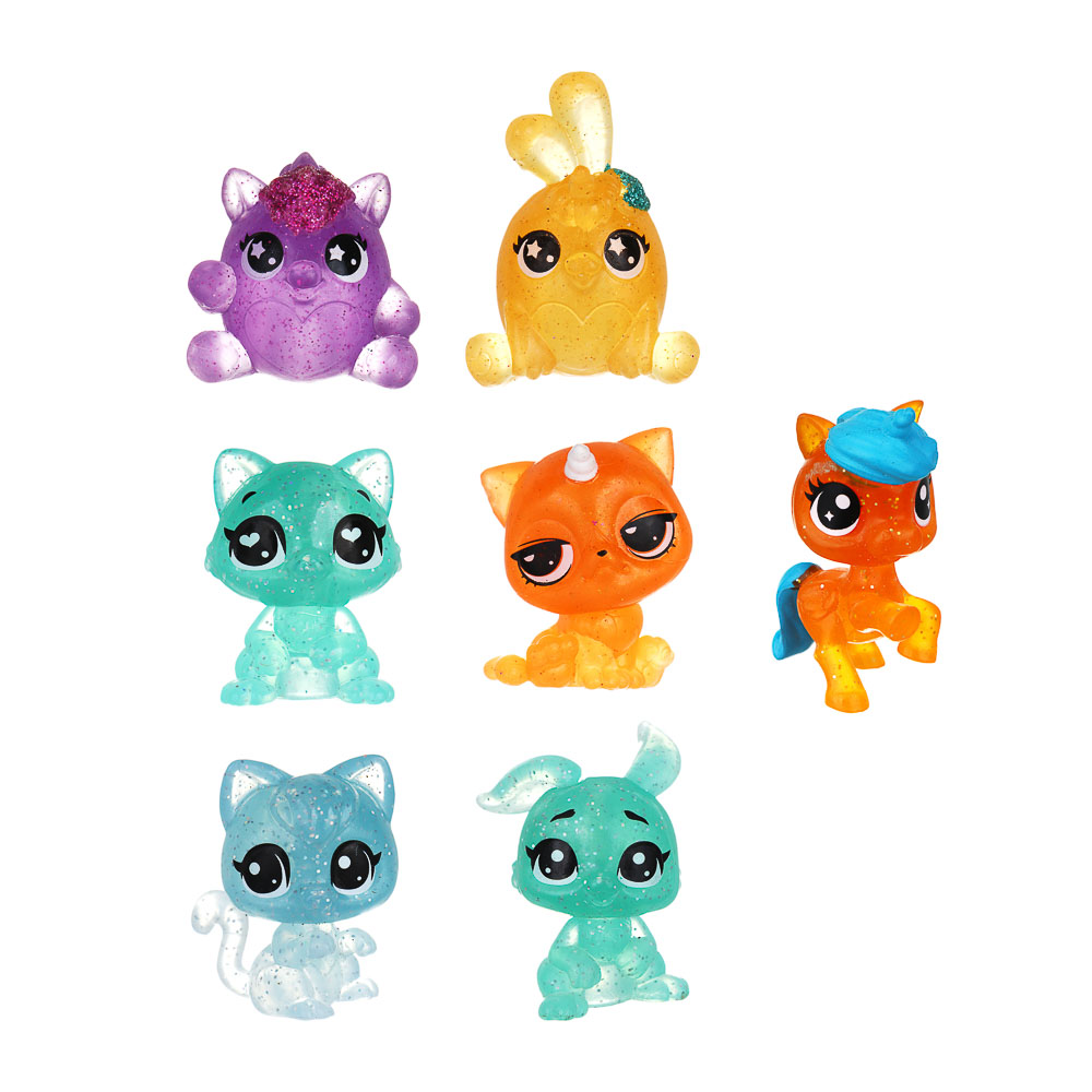 ИГРОЛЕНД Игрушка - сюрприз "Сказочные животные", РР, 4,5х4,5х8см, микс, арт.№ 295-258