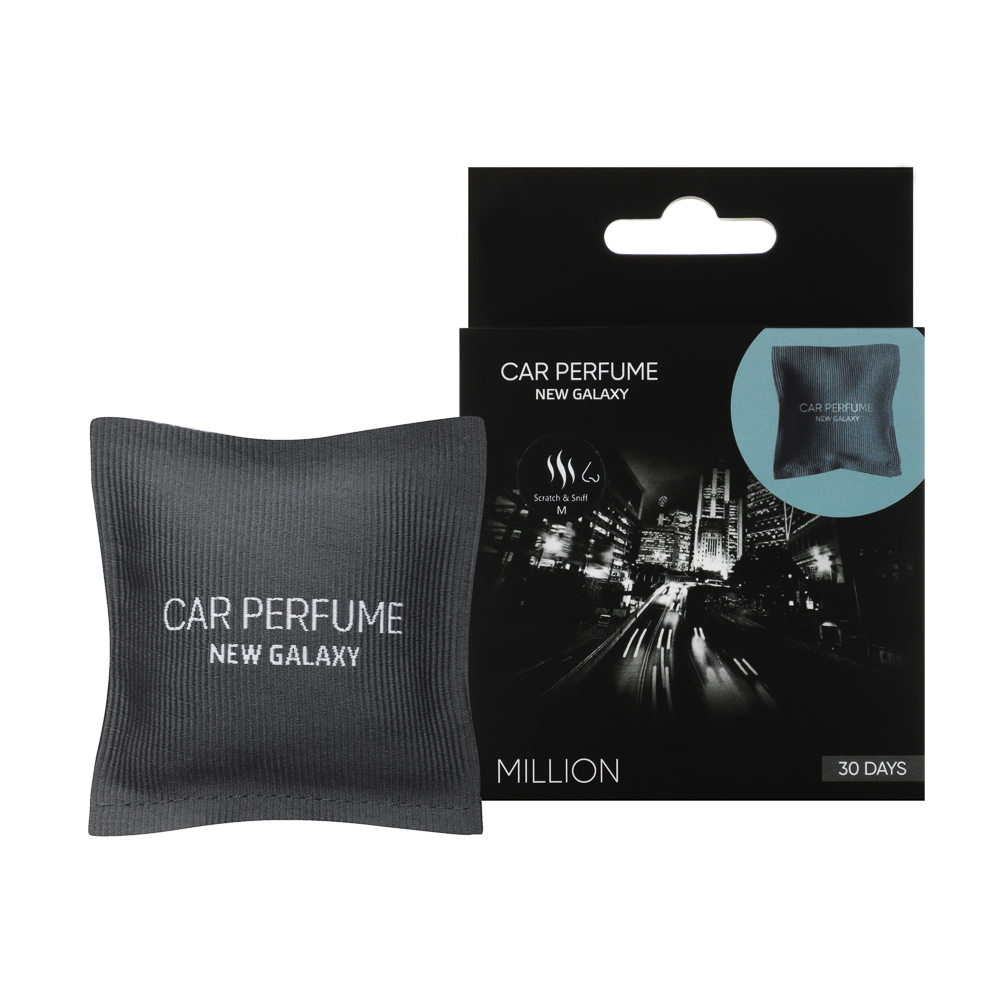 NEW GALAXY Ароматизатор саше в автомобиль, 13гр. Million, арт.№ 794-642