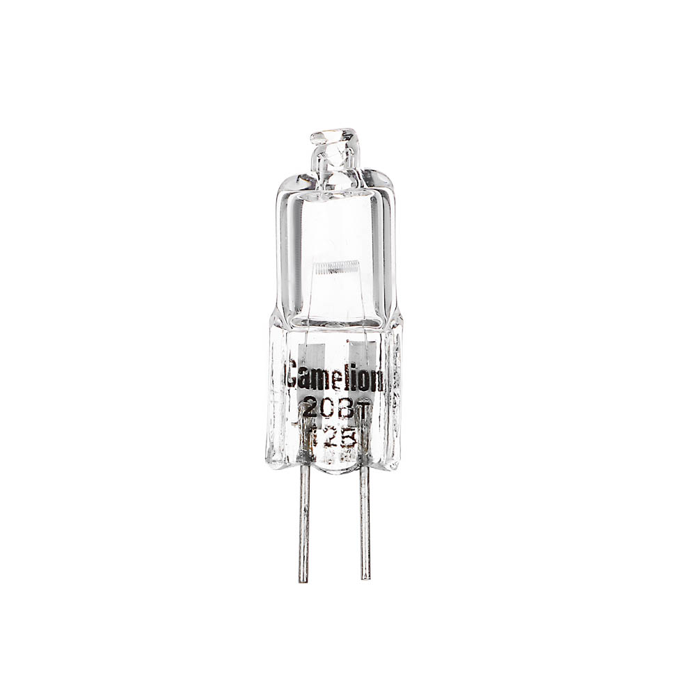 Эл.лампа галоген.без рефлектора Camelion JC 20W G4 12В, 2000ч, 1955, арт.№ 925-002
