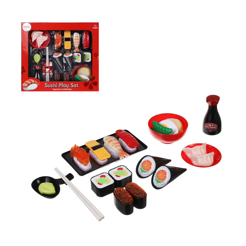 Игровой набор продуктов "Японская кухня", ABS, Н33, тм ИГРОЛЕНД, 3+, арт.№ 294-241