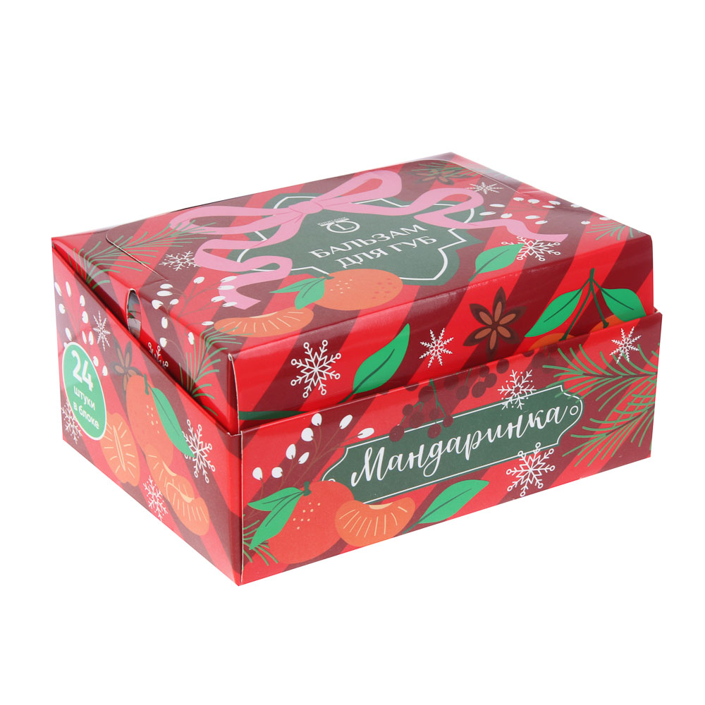 Бальзам для губ "Мандаринка", тм ЮНИLOOK 10 гр., арт.№ 330-673