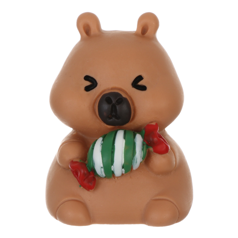 Игрушка сюрприз "Капибара", полистоун, ИГРОЛЕНД, арт.№ 274-311