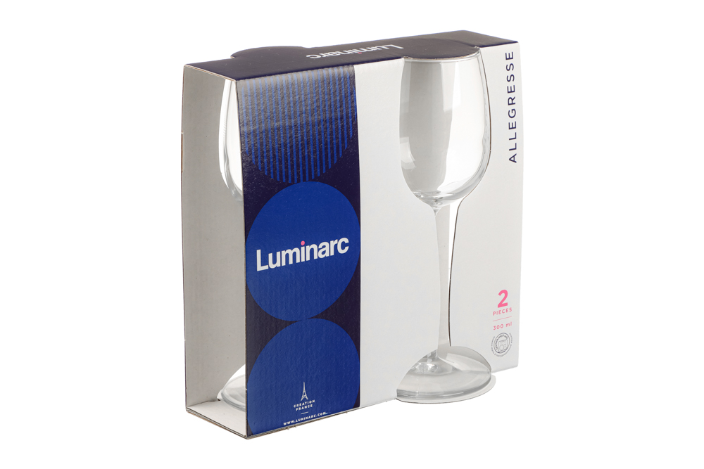 LUMINARC Набор бокалов для вина 2шт 300мл Аллегресс, арт.№ 878-476