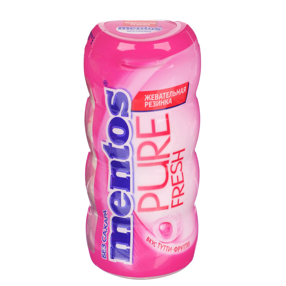 Жевательная резинка Mentos Pure Fresh со вкусом Тутти-Фрутти, 30г, арт.№ 209-051