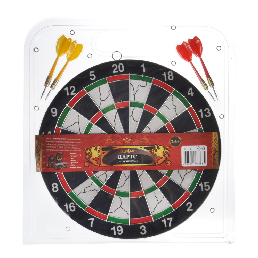 LDGames Дартс 12" с паутинкой, d31см, ЭВА, BL-12125, арт.№ 341-149