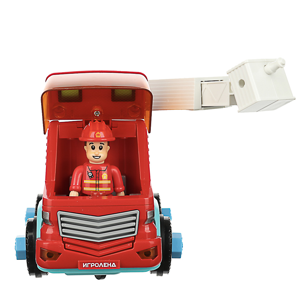 ИГРОЛЕНД Авто-конструктор "Первая радиоуправляемая модель", свет, звук, 5АА, пласт., 24,6х28х11,2см, арт.№ 293-098
