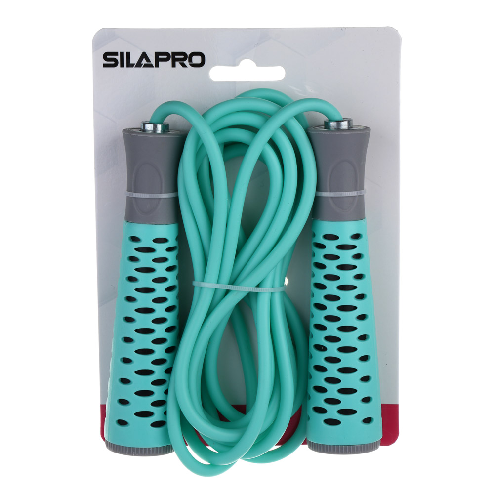 SILAPRO Скакалка 3м, 4мм, PVC, арт.№ 190-025