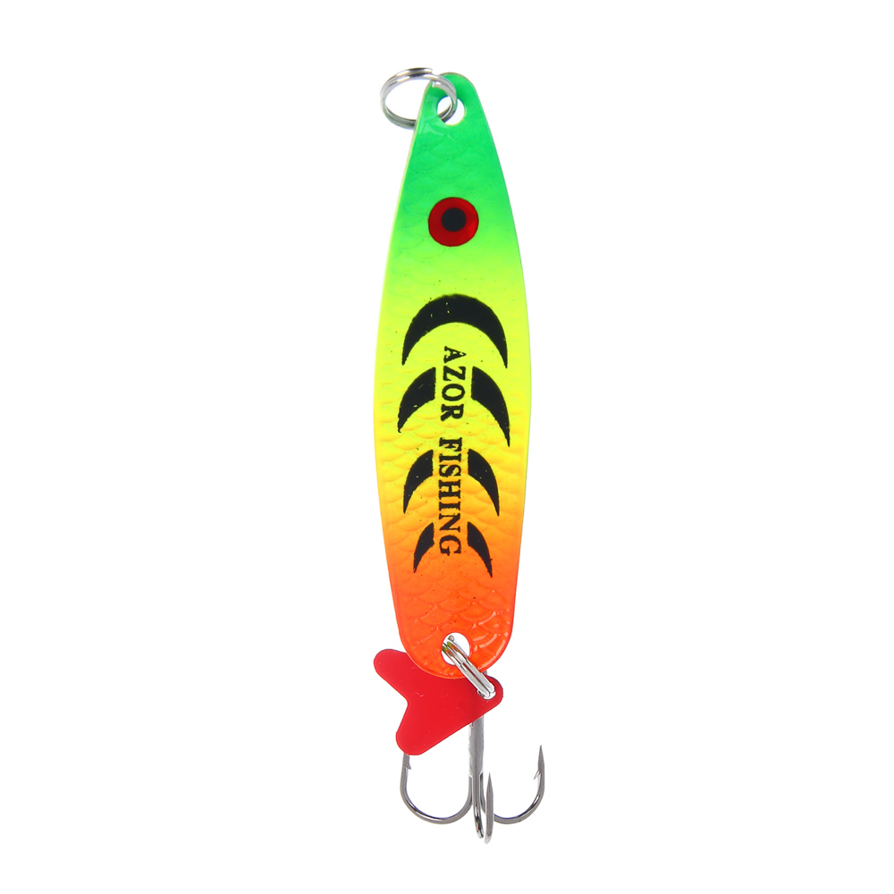 Блесна колеблющаяся тм AZOR FISHING, тип Циклоп, 18 гр., 5 цветов, арт.№ 145-111