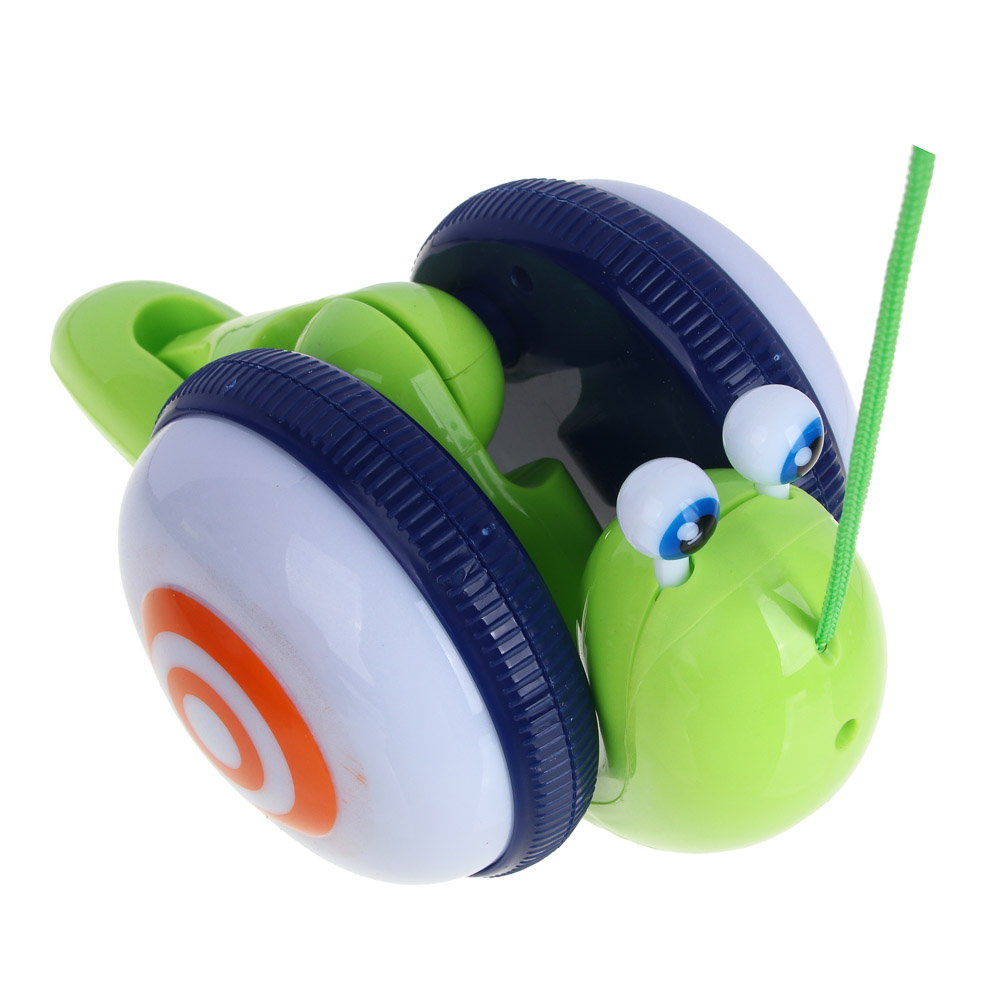 ИГРОЛЕНД Каталка игрушка-покатушка, PP, 9,3х24,4х11,9, 3 дизайна, арт.№ 272-838