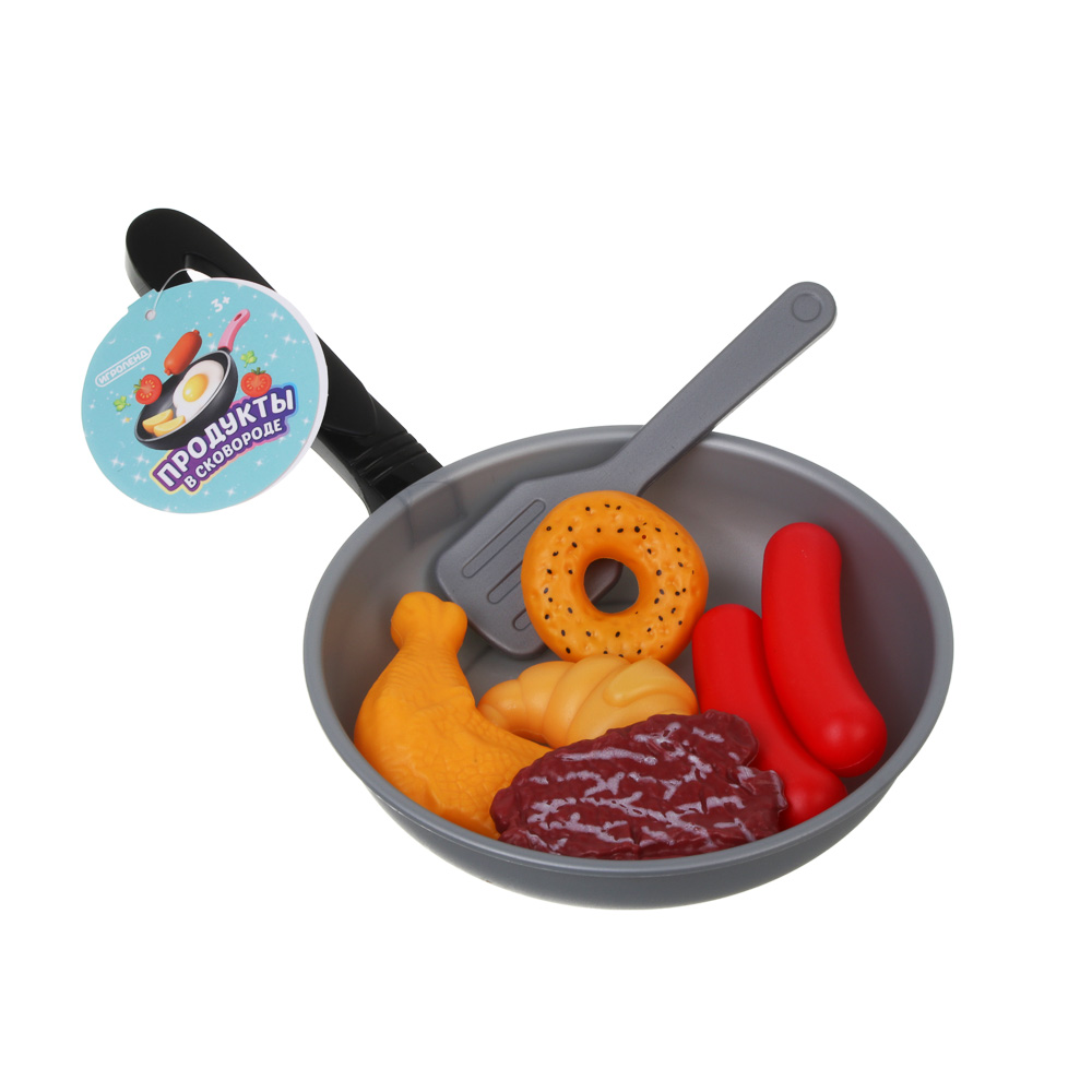 Набор продуктов в сковороде, PP, тм ИГРОЛЕНД, 3+, арт.№ 294-262