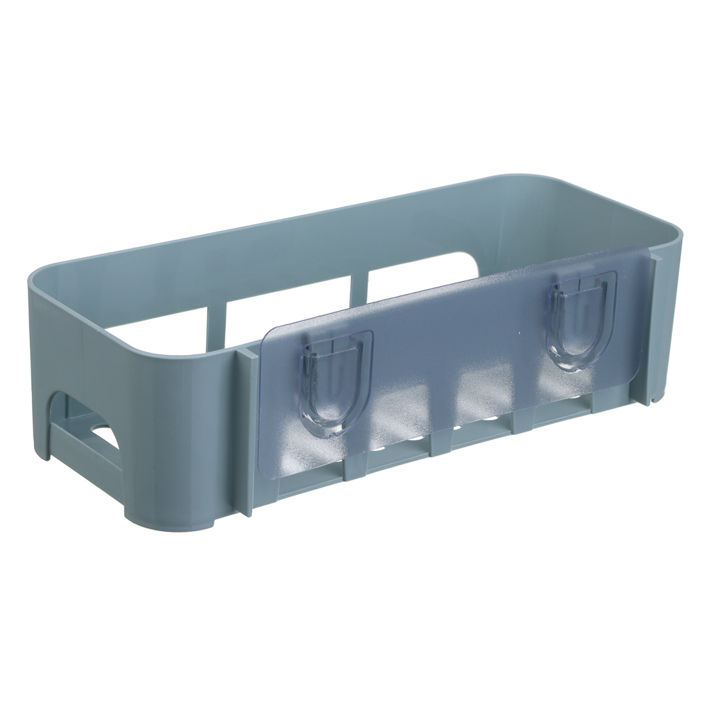 VETTA Classic Полка настенная прямоугольная (глубокая), пластик, 26x10,5x6,5 см, оливковый, арт.№ 478-302