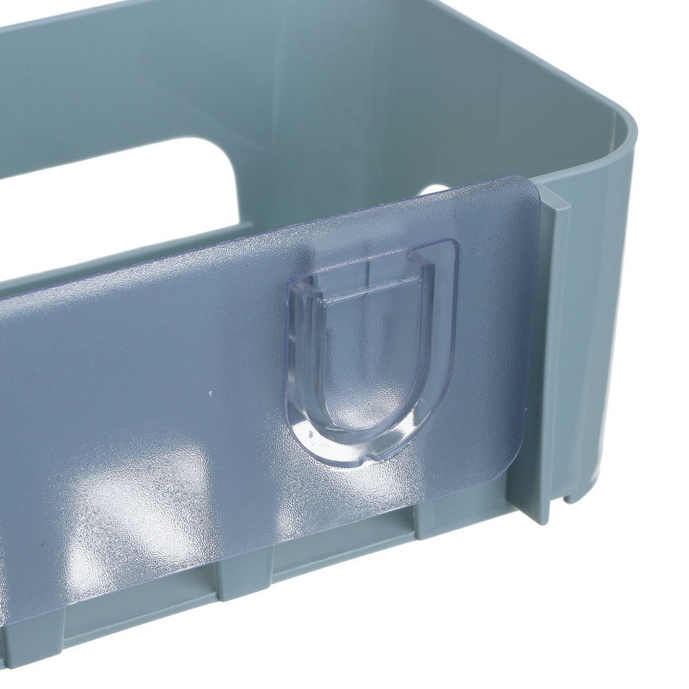 VETTA Classic Полка настенная прямоугольная (глубокая), пластик, 26x10,5x6,5 см, оливковый, арт.№ 478-302