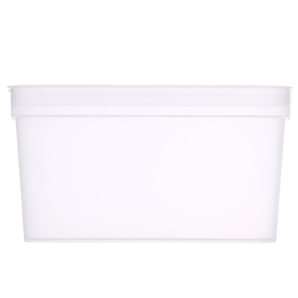 Ящик для хранения Keeplex Trendy 2,3 л 21,1х14,1х11 см, пластик, матовый кристалл, арт.№ 457-031