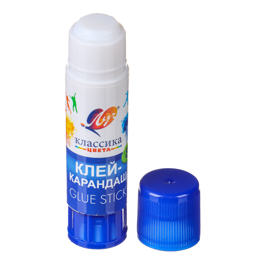 ЛУЧ Клей-карандаш "Классика", 8 грамм, на основе PVP, арт.№ 586-037