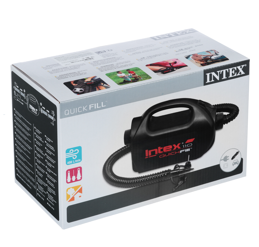 INTEX Насос электрический INDOOR/OUTDOOR QUICK-FILL, 220-240В, 68609, арт.№ 045-010