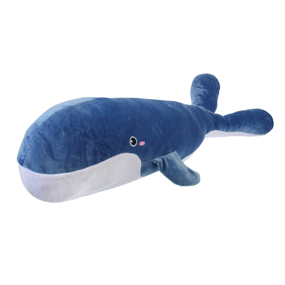 ИГРОЛЕНД Игрушка мягкая "Кит", 75 см, полиэстер, арт.№ 264-517