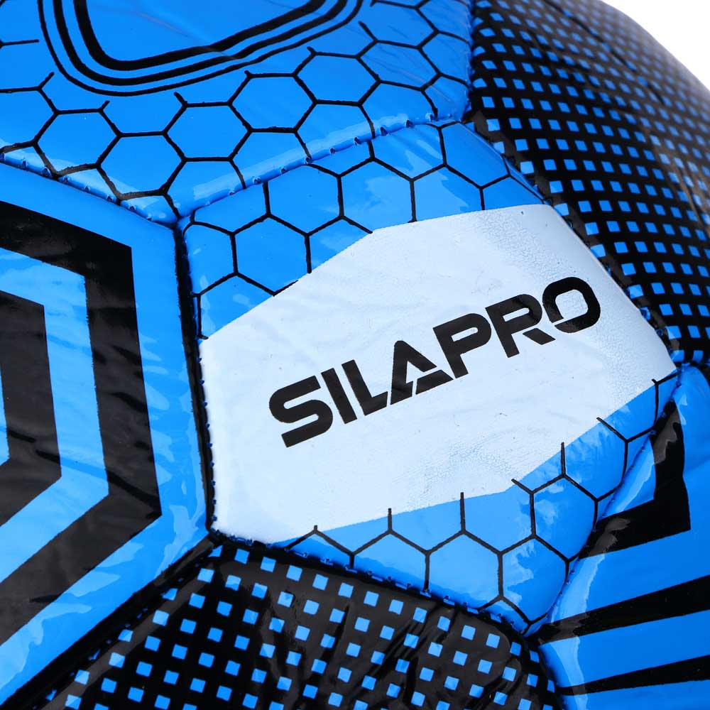 SILAPRO Мяч футбольный 3 сл, р.5, 22см, PU 2.6мм, 320гр (+-10%), арт.№ 133-010