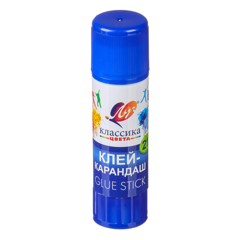 ЛУЧ Клей-карандаш "Классика", 21 грамм, на основе PVP, арт.№ 586-039